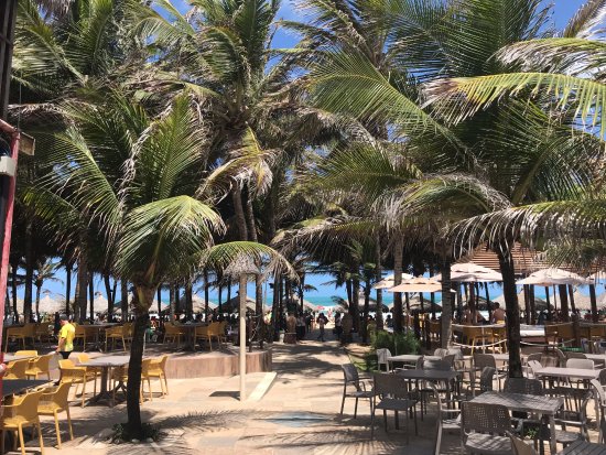 Almoço na barraca Crocobeach