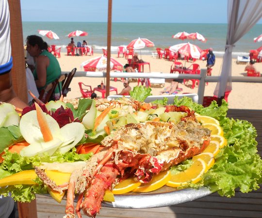 Almoço no Beach Park