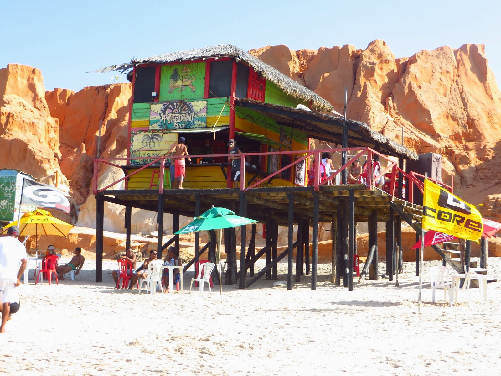 Freedom Bar em Canoa Quebrada